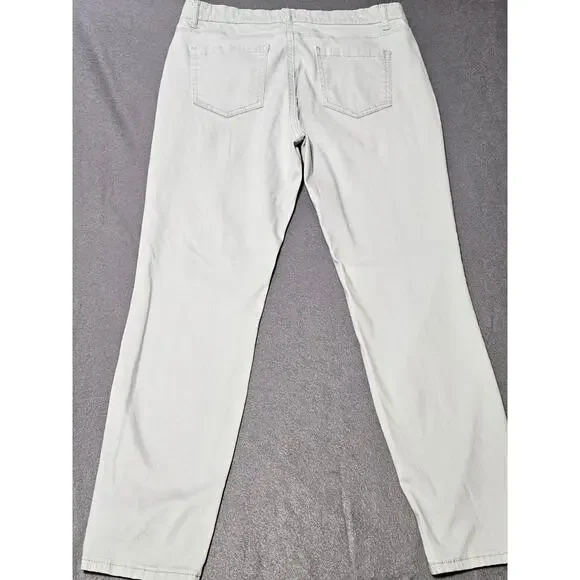 Buffalo Jeans Womens 6/28 Gray Mid Rise Stretch Skinny Ankle Grazer - Picture 10 of 10